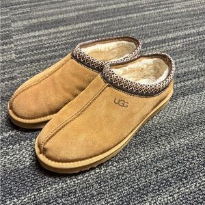 UGG Men's Brown Suede Slip-Ons